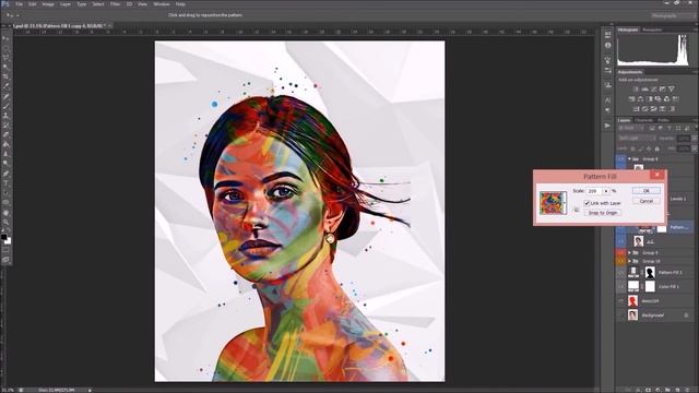 Digital Painting Art Photoshop Action Tutorial смотреть онлайн