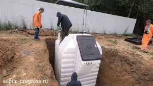 Установка погреба Тингард 1900Б, весь процесс монтажа