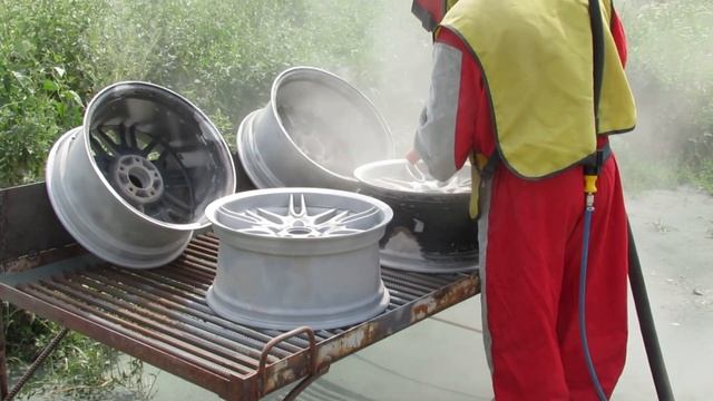 Пескоструйная обработка дисков смотреть онлайн