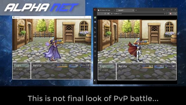 RPG Maker MV Multiplayer PvP test смотреть онлайн