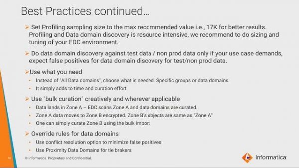 EDC Data Domain Best Practices