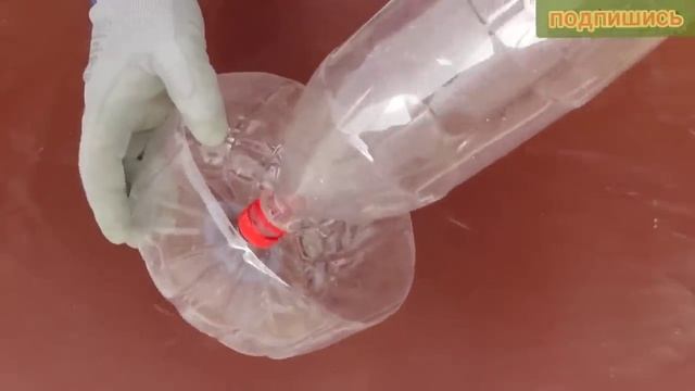 БЕСПЛАТНО За 5 минут. Кормушка и поилка из бутылок своими руками смотреть онлайн