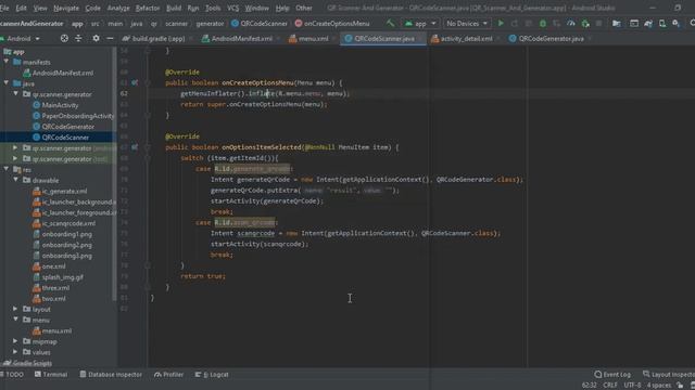 QR Code Scanner and Generator in Android | Make Android QR Code App | Android Tutorials | #4 смотреть онлайн
