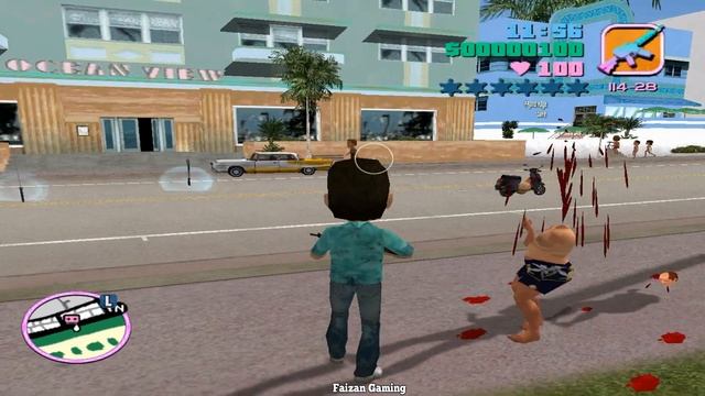 GTA Vice City Funny Mod Big Heads Cheat Code | How To Install Big Head Mod | Faizan Gaming смотреть онлайн