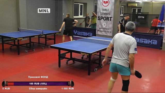 Iф. Хотулев А. (679) - Новиков И. (557) TTS-ball турнир по настольному теннису 29.10 Санкт-Петербур смотреть онлайн