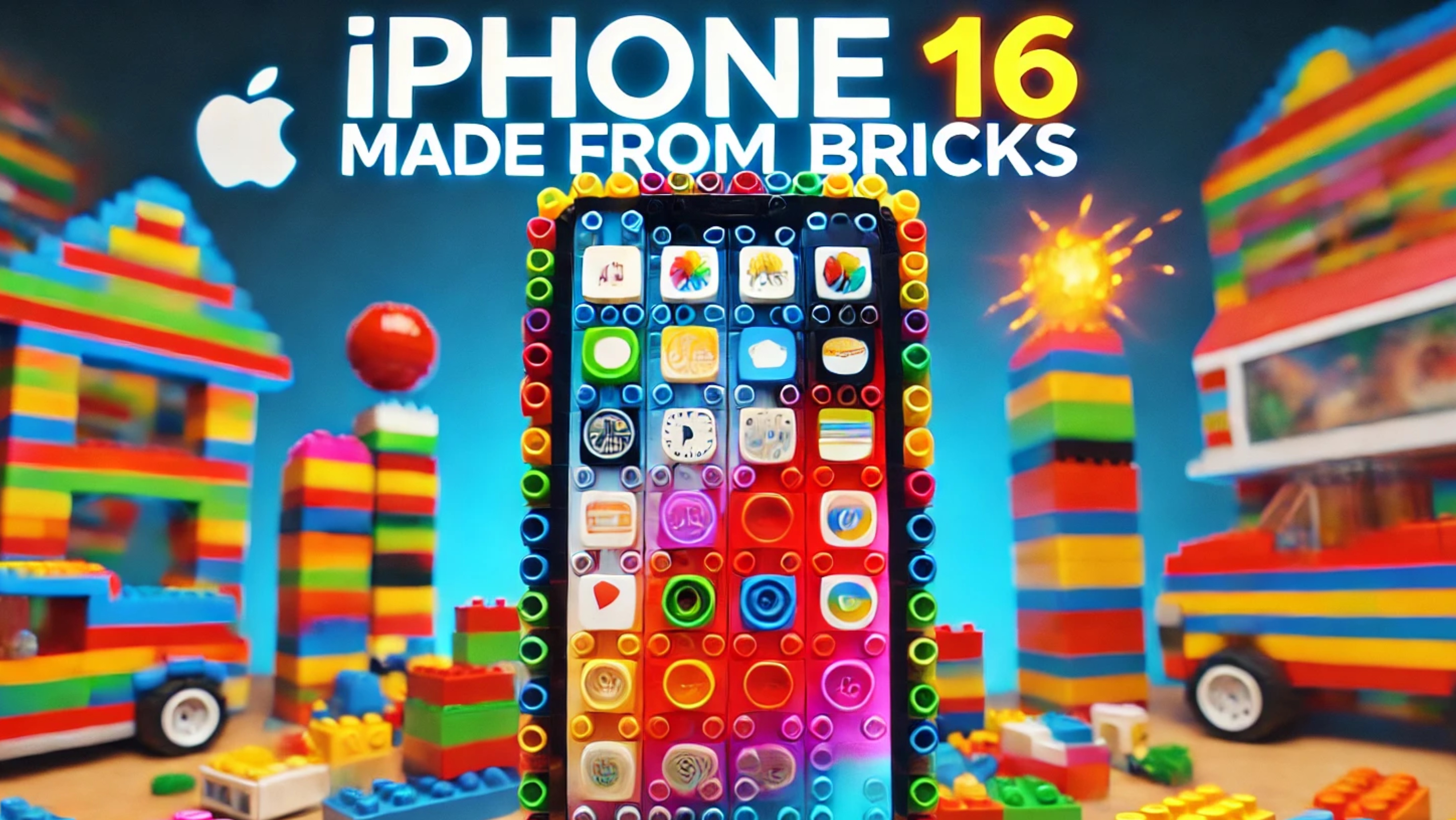 iPhone 16 из Lego смотреть онлайн