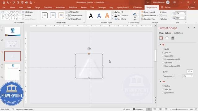 Neumorphic Pyramid Design in PowerPoint. Tutorial No. 907 смотреть онлайн