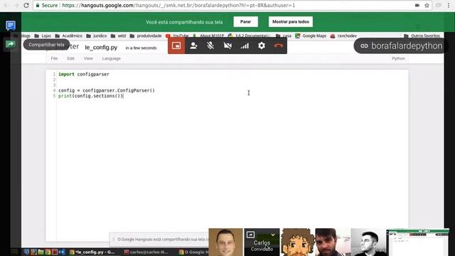 Python - Definindo arquivos de configurações com o (configparser) смотреть онлайн