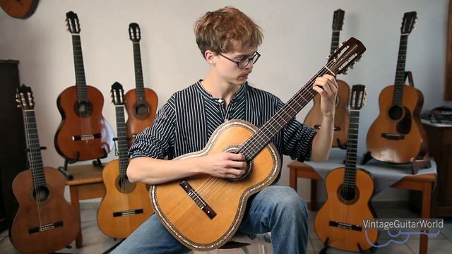 Lágrima - Francisco Tárrega - Andres Marin classical guitar - played by Max Grüner смотреть онлайн