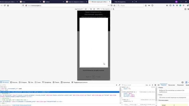 Создание сайта-магазина на Тильде. Tilda конструктор для коммерции. смотреть онлайн