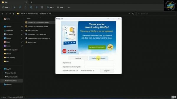 How to Install Kali Linux in Virtual Box | Extract .7z File | Enable VT - X from BIOS