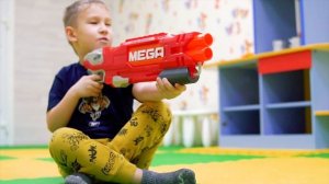 НЕРФ Даблбрич! Обзор крутого бластера нерф! НЁРФ БИТВА // НЁРФ ВОЙНА