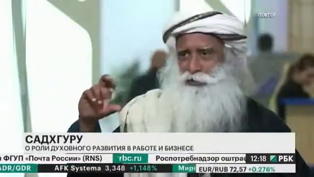 Садхгуру о роли духовного развития в работе и бизнесе смотреть онлайн