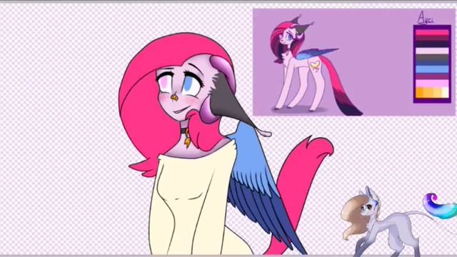 Draw a pony-furry (my oc) {speedpaint} #3 [IbisPaintX] смотреть онлайн