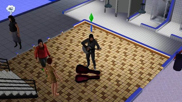 Sims 3 Guitar Level 10 смотреть онлайн
