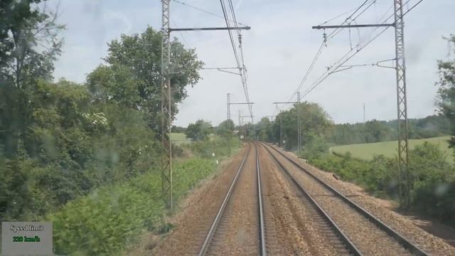 TGV Atlantique Cabride Libourne - St-Pierre Des Corps à 220 Km/h [Ligne Classique Bordeaux - Paris]