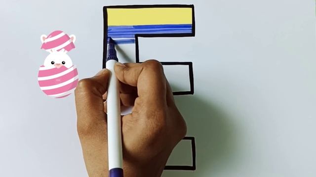 Learn To Draw Alphabet E # Learn to Draw # easy drawing смотреть онлайн