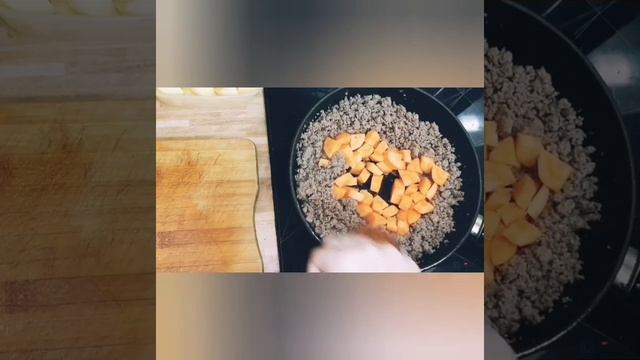 ТУШЕНЫЙ КАРТОФЕЛЬ с ФАРШЕМ! смотреть онлайн