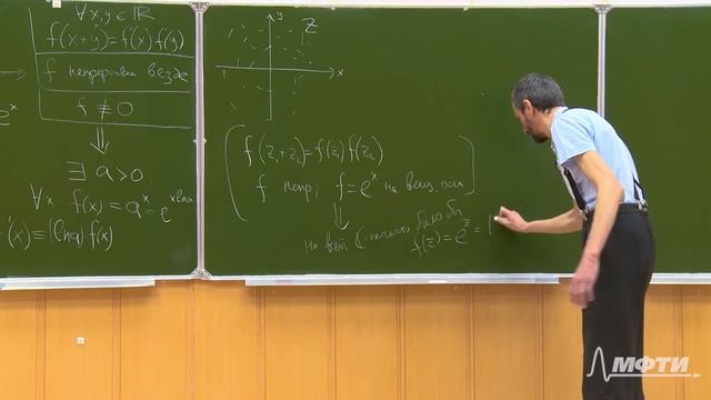 Математический анализ. Алексей Савватеев и Александр Тонис. Лекция 13.1. Комплексная экспонента смотреть онлайн