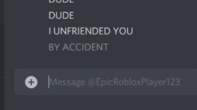 When you accidentally unfriend your roblox friend after he changes his user смотреть онлайн