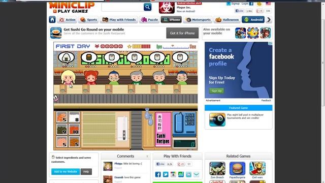 Walk Through : Sushi go Round Bot смотреть онлайн