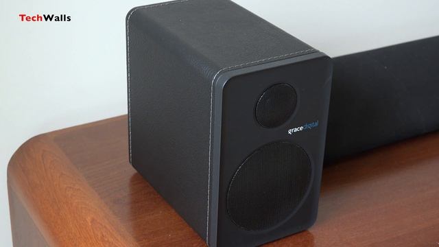 Grace Digital GDI-BTSP201 Powered Bookshelf Bluetooth Speakers - Sound Test смотреть онлайн