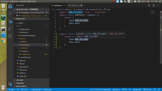 React Redux tutorial in Hindi #8 reducer and rootReducer смотреть онлайн