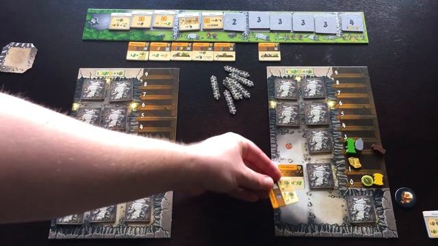 Caverna. Cave Vs Cave. Правила и начало игры. 4K.