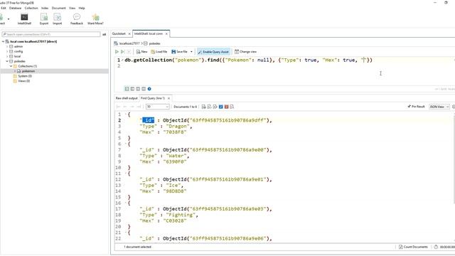 Projecting and Restricting Output in a Mongo Query - Equals and Not Equals Logic смотреть онлайн