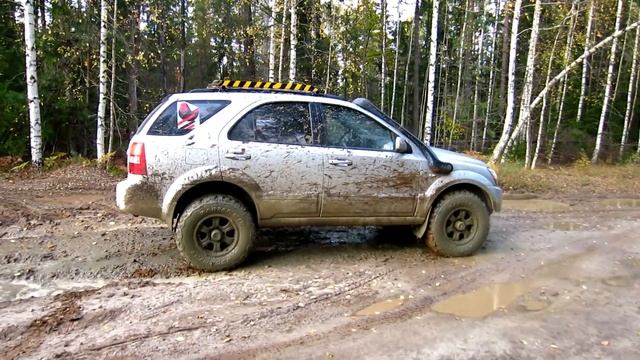 Kia Sorento BL  Киа Соренто - Керженец октябрь 2017 оффроадoffroadпокатушки