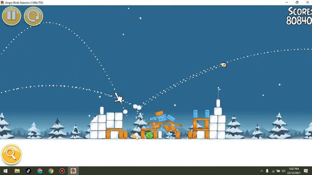 MERRY CHRISTMAS (angry birds season season's greedings full gameplay) смотреть онлайн