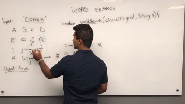 Check if a word exists in a grid or not | GeeksforGeeks смотреть онлайн