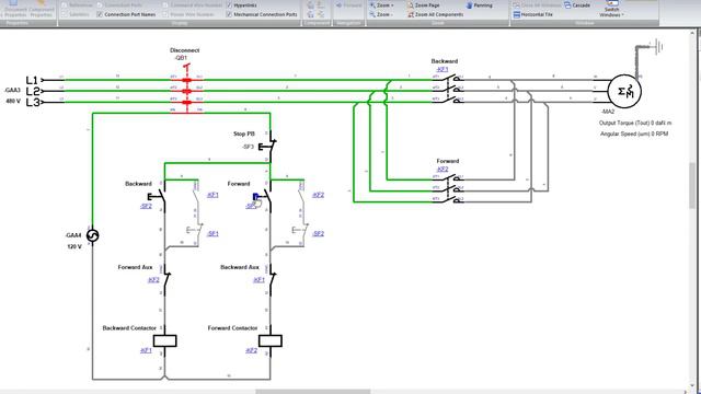3-Phase 480vac Forward Reversing Starter Tutorial | Automation Studio смотреть онлайн