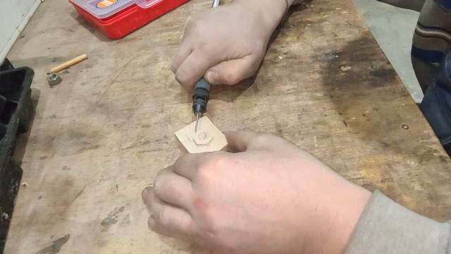 Первый опыт работы гравером.