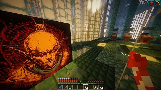 Пиксель-арт в майнкрафте смотреть онлайн