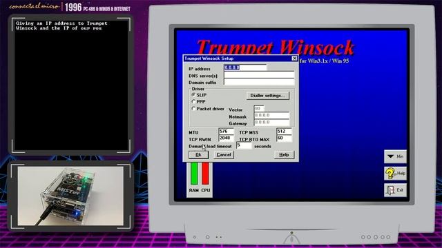 MiSTer FPGA-based PC ao486 with Windows 95 (Part 2): Internet Setup and Web Navigation смотреть онлайн