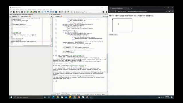 News Scraping and Sentiment Analysis using Python смотреть онлайн
