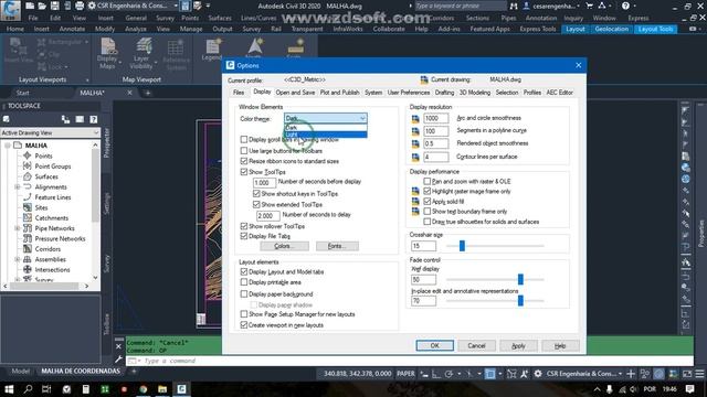 Alterando design no AutoCAD Civil 3D 2020 смотреть онлайн