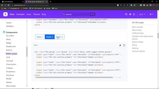 button group in bootstrap 5 tutorial in bangla | how to create button group bootstrap course bangla смотреть онлайн