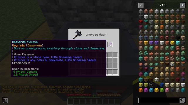 Minecraft Item Upgrader Mod - Early Showcase
