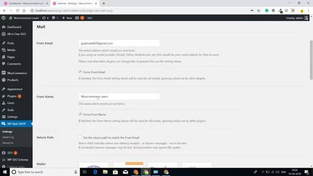 Send Mail from Localhost Or Server in WordPress with Your Email ID In Hindi смотреть онлайн