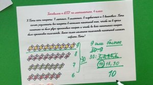 Как решить задачу про конфеты? | ВПР по математике в 4 классе | Задание №9