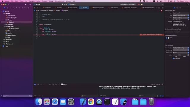 Создание MVVM проекта с нуля. Table view. Usecases. Часть 2. смотреть онлайн