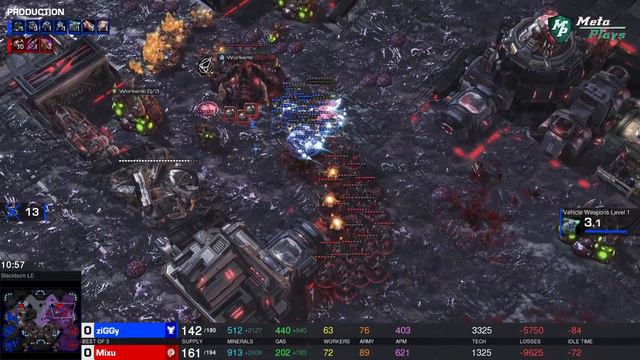 StarCraft II: Ziggy vs Mixu - Meta Plays Monthly Tournament #2 смотреть онлайн