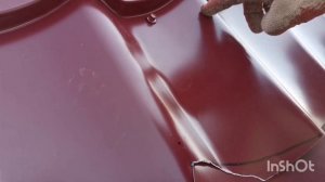 Как сделать примыкание к трубе на металочерепице. Мой способ.