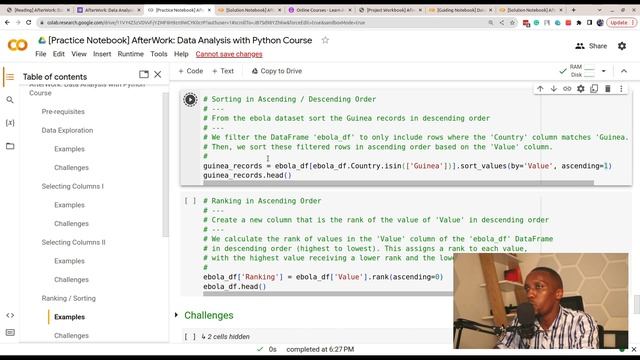 Data Analysis with Python | Course смотреть онлайн
