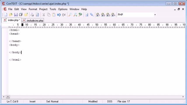 Loading in file Contents to a DIV Part 1 tutorial in PHP - MYSQL by For Student Organization смотреть онлайн