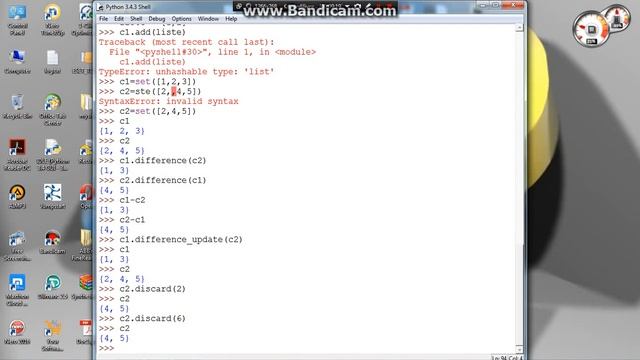 Python programlama dersi #29 - Çoxluqların metodları - Set methods смотреть онлайн