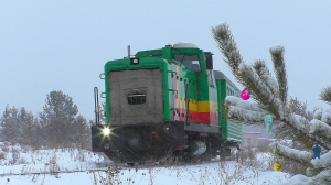 АУЖД. Последний рейс в уходящем 2019 г туристического поезда Алапаевск-2 - Синячиха под ТУ7А-3367