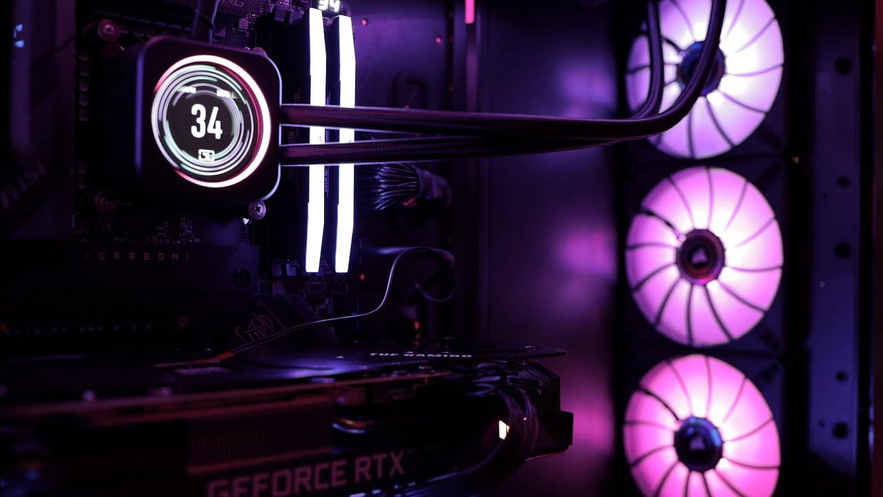 Система охлаждения процессора Corsair iCUE H170i ELITE LCD Display Liquid. Самая холодная СЖО смотреть онлайн
